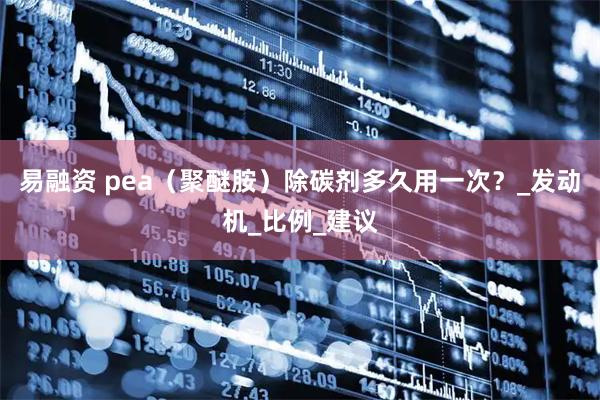 易融资 pea(聚醚胺)除碳剂多久用一次?_发动机_比例_建议